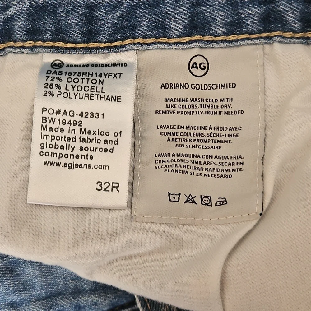 AG Adriano Goldschmied, The Ex- Boyfriend Slim Women's Size 32R - Picture 5 of 5